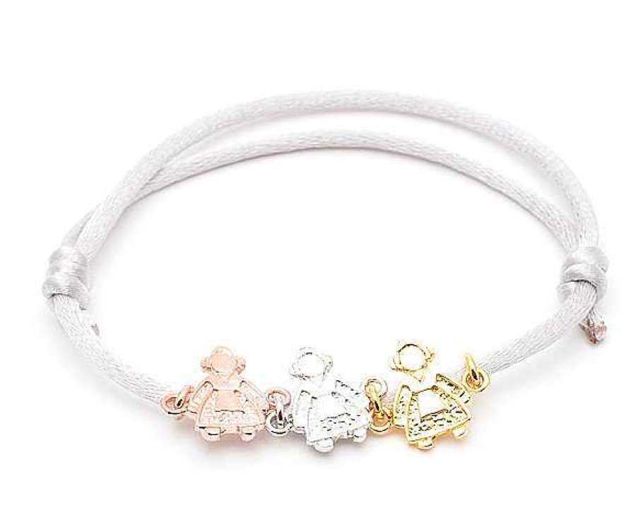 Fallas Joyeria Antonio Cumplido | Pulsera 3 Falleritas Cord N