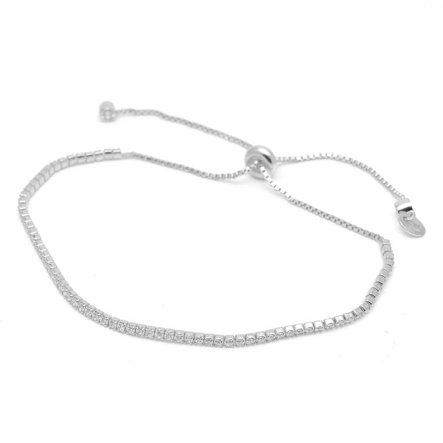 Pulseras Joyeria Antonio Cumplido | Pulsera Plata Riviere Circonitas