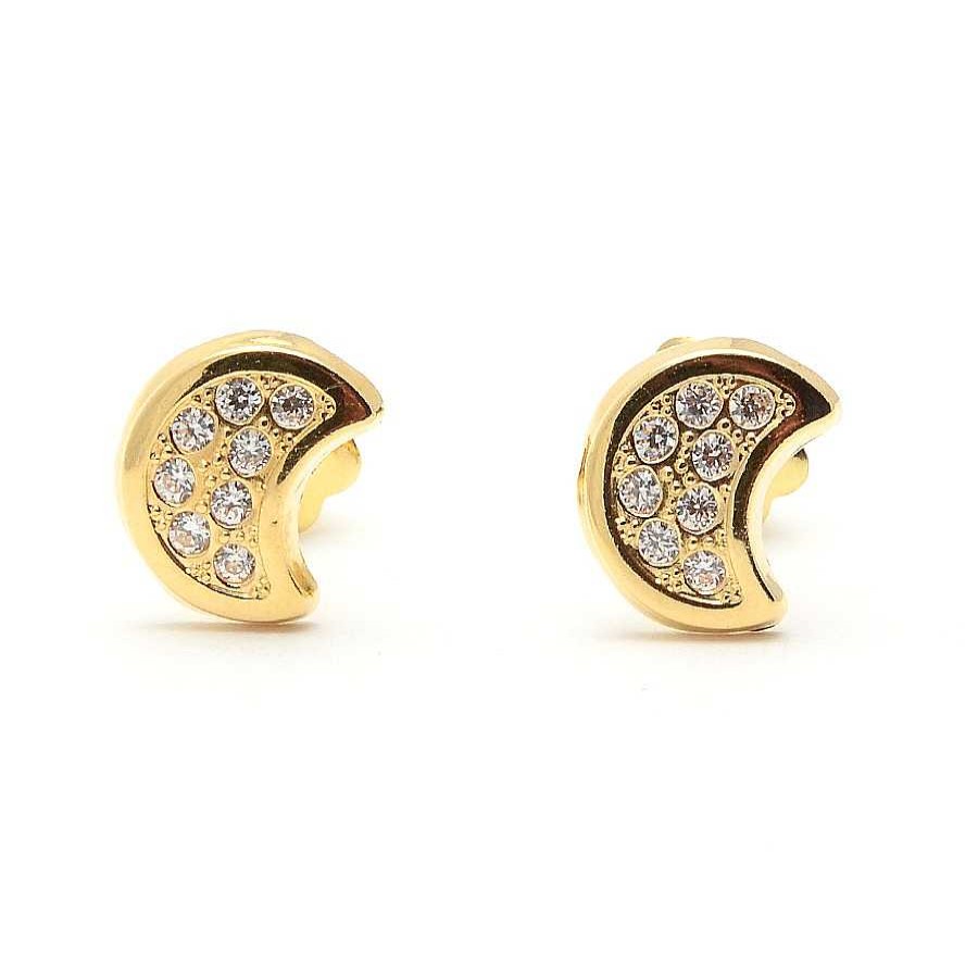 Beb Joyeria Antonio Cumplido | Pendientes Oro Luna