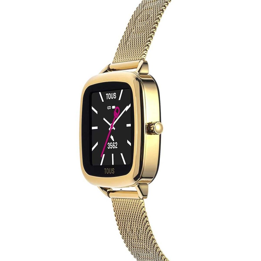 Tous Joyeria Antonio Cumplido | Reloj Smart Tous D-Connect Brazalete Dorado