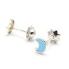 Beb Joyeria Antonio Cumplido | Pendientes Plata Luna Azul