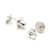 Beb Joyeria Antonio Cumplido | Pendientes Oro Blanco Tr Bol Circonita