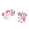 Beb Joyeria Antonio Cumplido | Pendientes Plata Unicornio Blanco