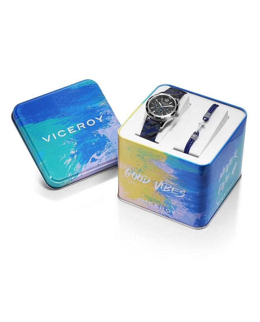 Comuniones Joyeria Antonio Cumplido Relojes | Pack Reloj Viceroy Ni O Con Pulsera De Acero