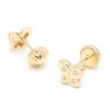 Beb Joyeria Antonio Cumplido | Pendientes Oro Beb Mariposa Circonitas