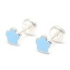 Beb Joyeria Antonio Cumplido | Pendientes Plata Flor Azul