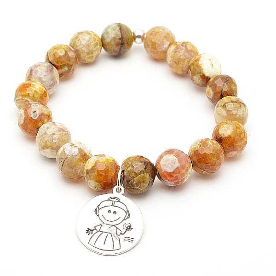 Fallas Joyeria Antonio Cumplido | Pulsera Fallera Plata Piedras Marr N