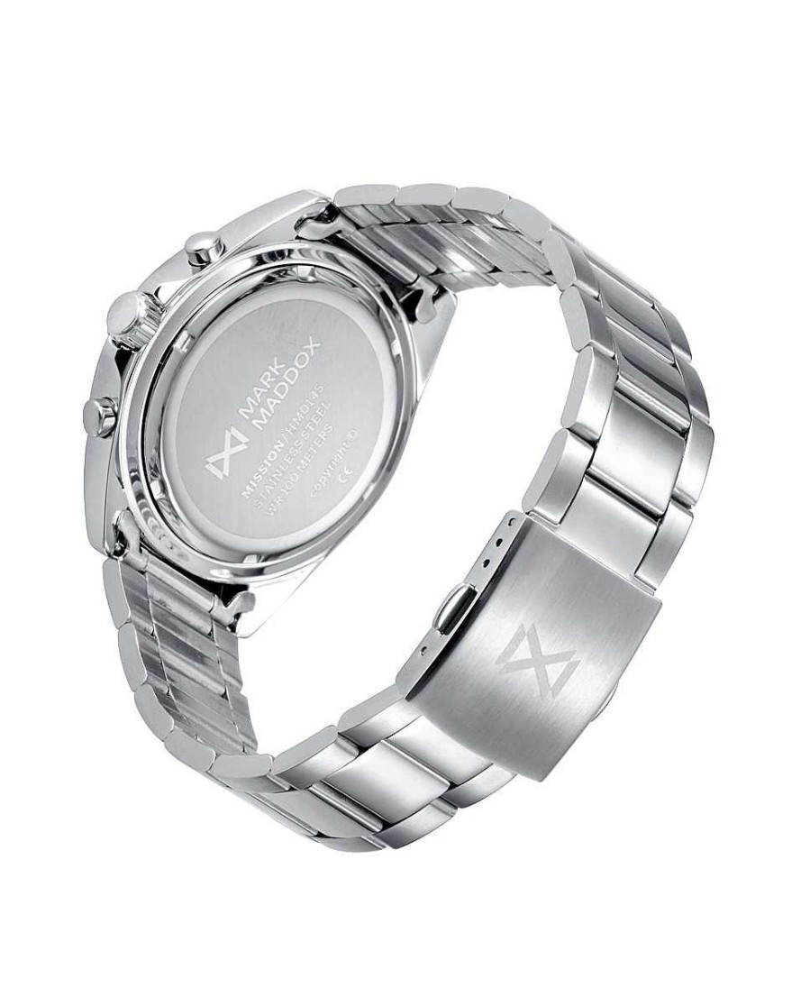 Relojes Joyeria Antonio Cumplido | Reloj Mark Maddox Crono Sumergible Brazalete Acero