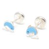 Beb Joyeria Antonio Cumplido | Pendientes Plata Delf N Azul