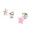 Beb Joyeria Antonio Cumplido | Pendientes Plata Estrella Rosa