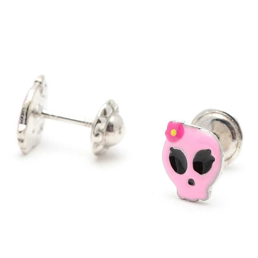 Beb Joyeria Antonio Cumplido | Pendientes Plata Monster High Rosa