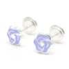 Beb Joyeria Antonio Cumplido | Pendientes Plata Flor Lila