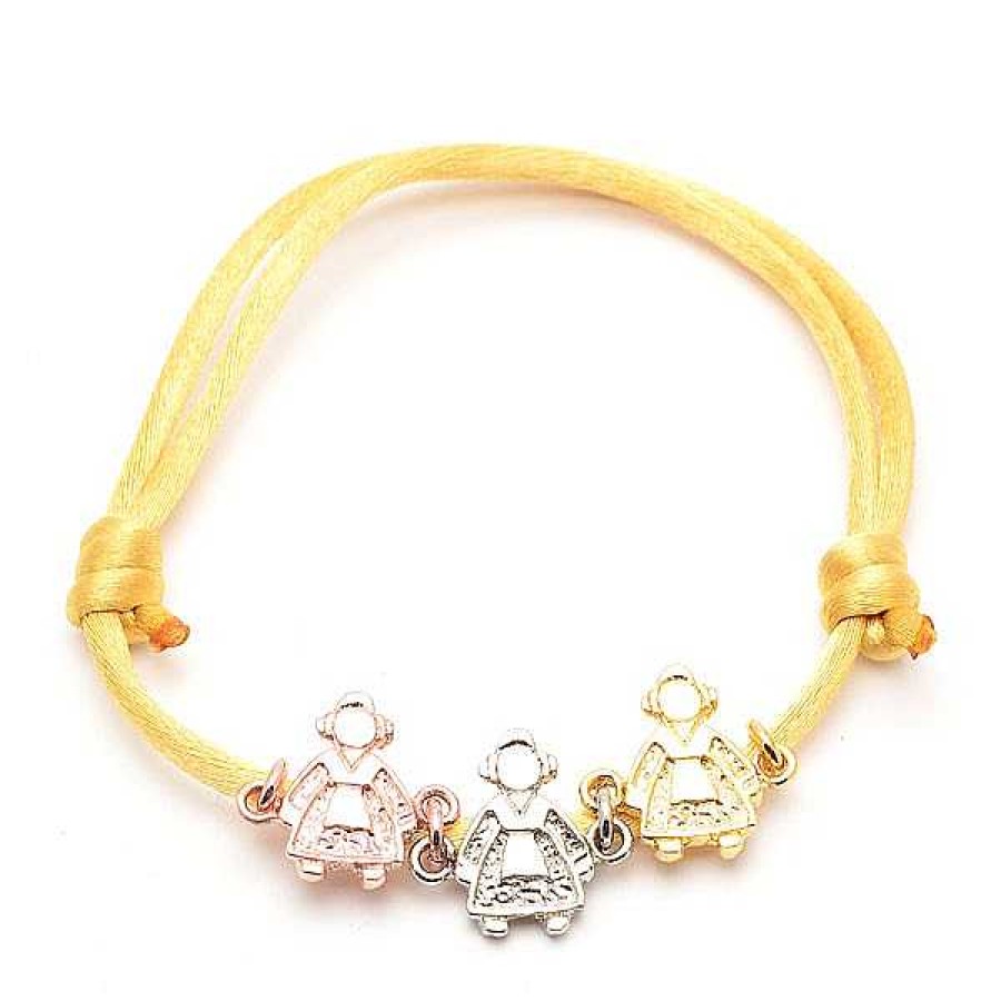 Fallas Joyeria Antonio Cumplido | Pulsera 3 Falleritas Cord N