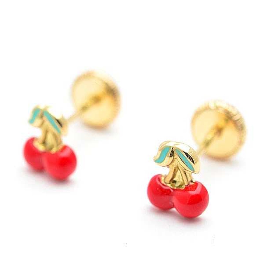 Beb Joyeria Antonio Cumplido | Pendientes Oro Cerezas