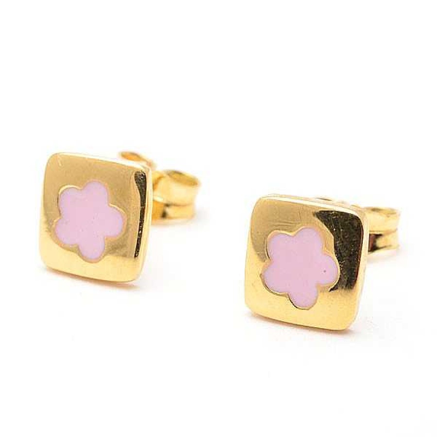 Beb Joyeria Antonio Cumplido | Pendientes Oro Beb Flor