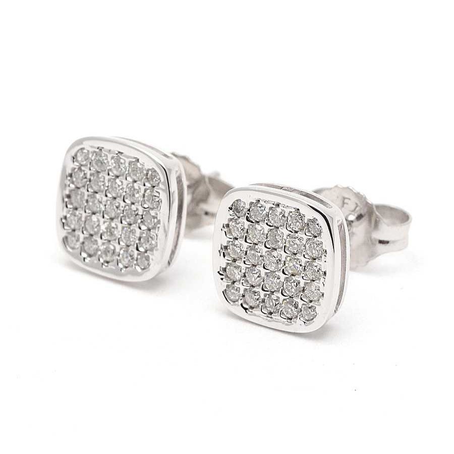 Boda Joyeria Antonio Cumplido | Pendientes Diamantes Oro Blanco