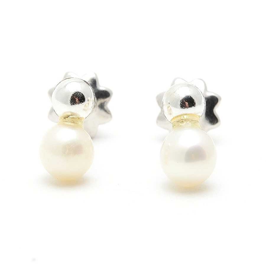 Beb Joyeria Antonio Cumplido | Pendientes Plata Perla