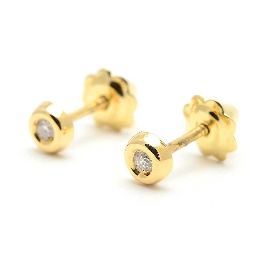 Beb Joyeria Antonio Cumplido | Pendientes Diamantes Oro C Rculo