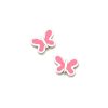 Beb Joyeria Antonio Cumplido | Pendientes Plata Beb Agatha Mariposa Rosa