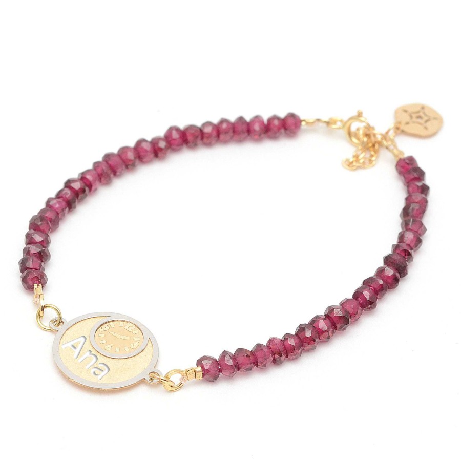 Beb Joyeria Antonio Cumplido | Pulsera Oro Beb Roja Reloj Nombre