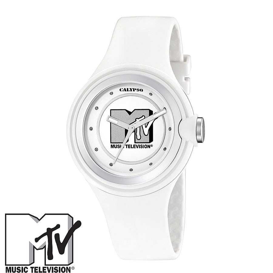 Relojes Joyeria Antonio Cumplido | Reloj Mtv Caucho Blanco