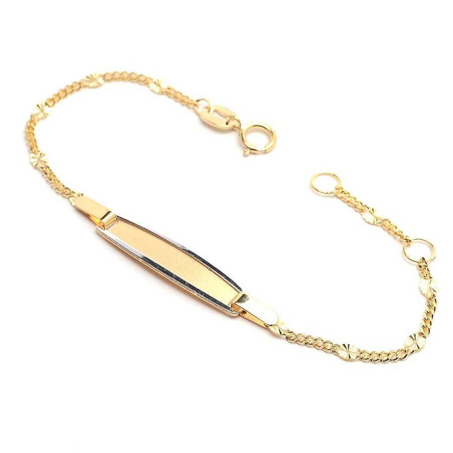 Beb Joyeria Antonio Cumplido | Pulsera Oro Placa Bicolor