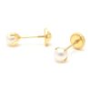 Beb Joyeria Antonio Cumplido | Pendientes Oro Perla