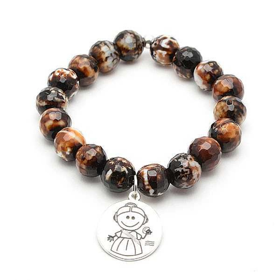 Fallas Joyeria Antonio Cumplido | Pulsera Fallera Plata Piedras Marr N