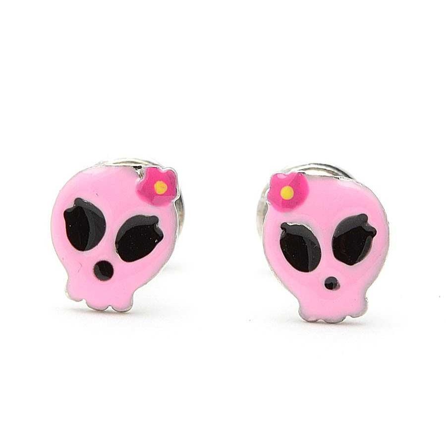 Beb Joyeria Antonio Cumplido | Pendientes Plata Monster High Rosa