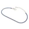 Pulseras Joyeria Antonio Cumplido | Pulsera Plata Riviere Azul Circonitas