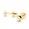 Beb Joyeria Antonio Cumplido | Pendientes Oro Flor Perla