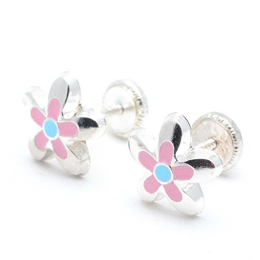 Beb Joyeria Antonio Cumplido | Pendientes Plata Estrella Rosa