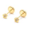 Beb Joyeria Antonio Cumplido | Pendientes Oro Flor Circonita