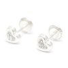 Beb Joyeria Antonio Cumplido | Pendientes Plata Coraz N Circonitas