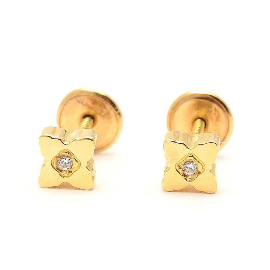 Beb Joyeria Antonio Cumplido | Pendientes Oro Estrella