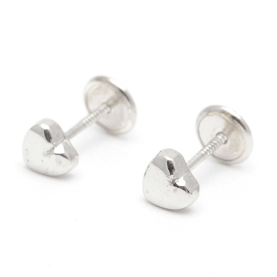 Beb Joyeria Antonio Cumplido | Pendientes Plata Rosca Coraz N