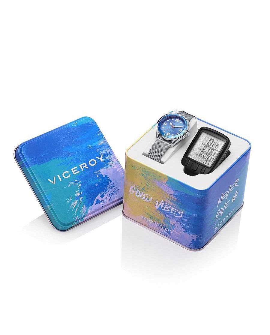 Comuniones Joyeria Antonio Cumplido Relojes | Pack Reloj Viceroy Ni O Con Veloc Metro Bicicleta