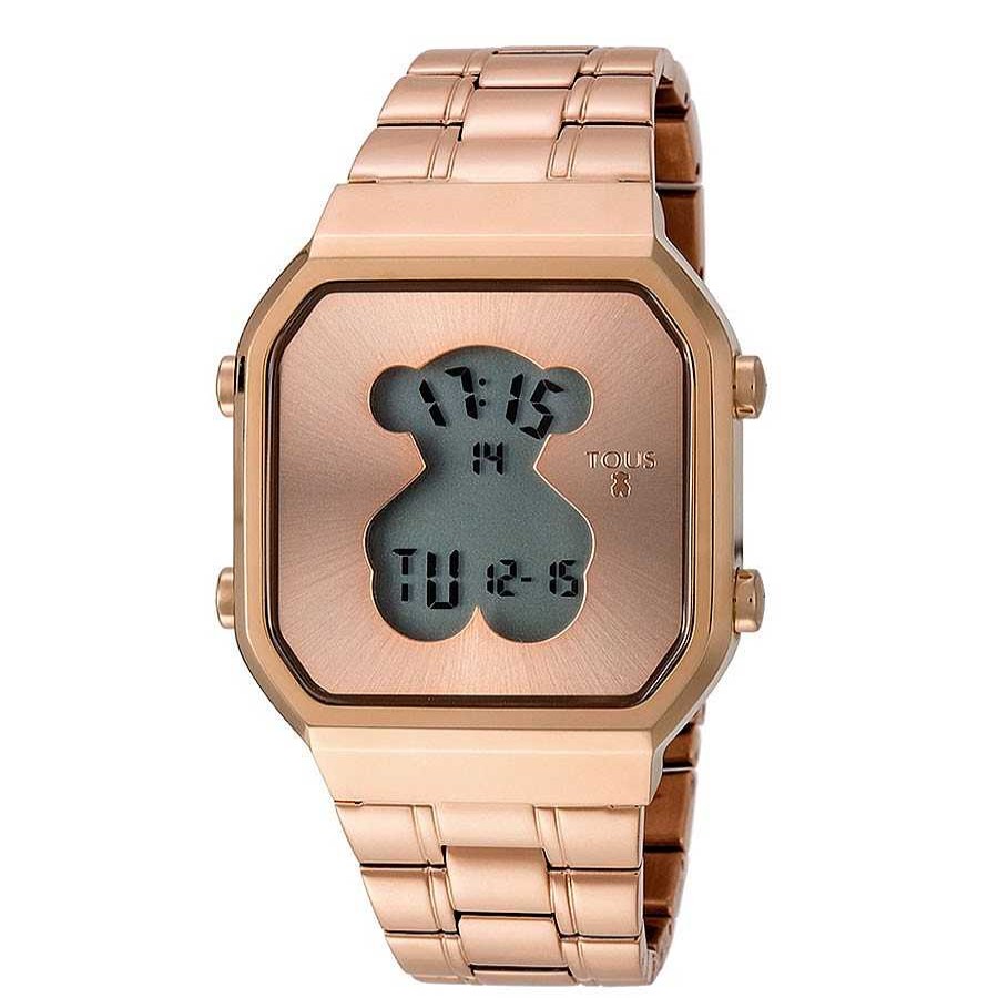 Tous Joyeria Antonio Cumplido | Reloj Tous D-Bear Digital Dorado Brazalete