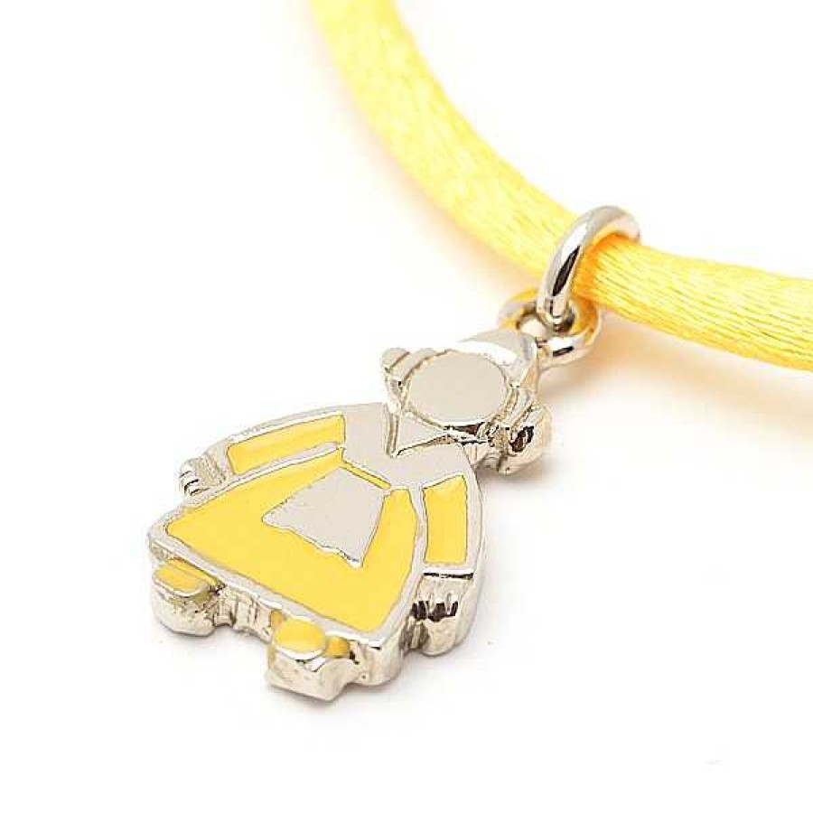 Fallas Joyeria Antonio Cumplido | Pulsera Fallera Cordon Amarillo