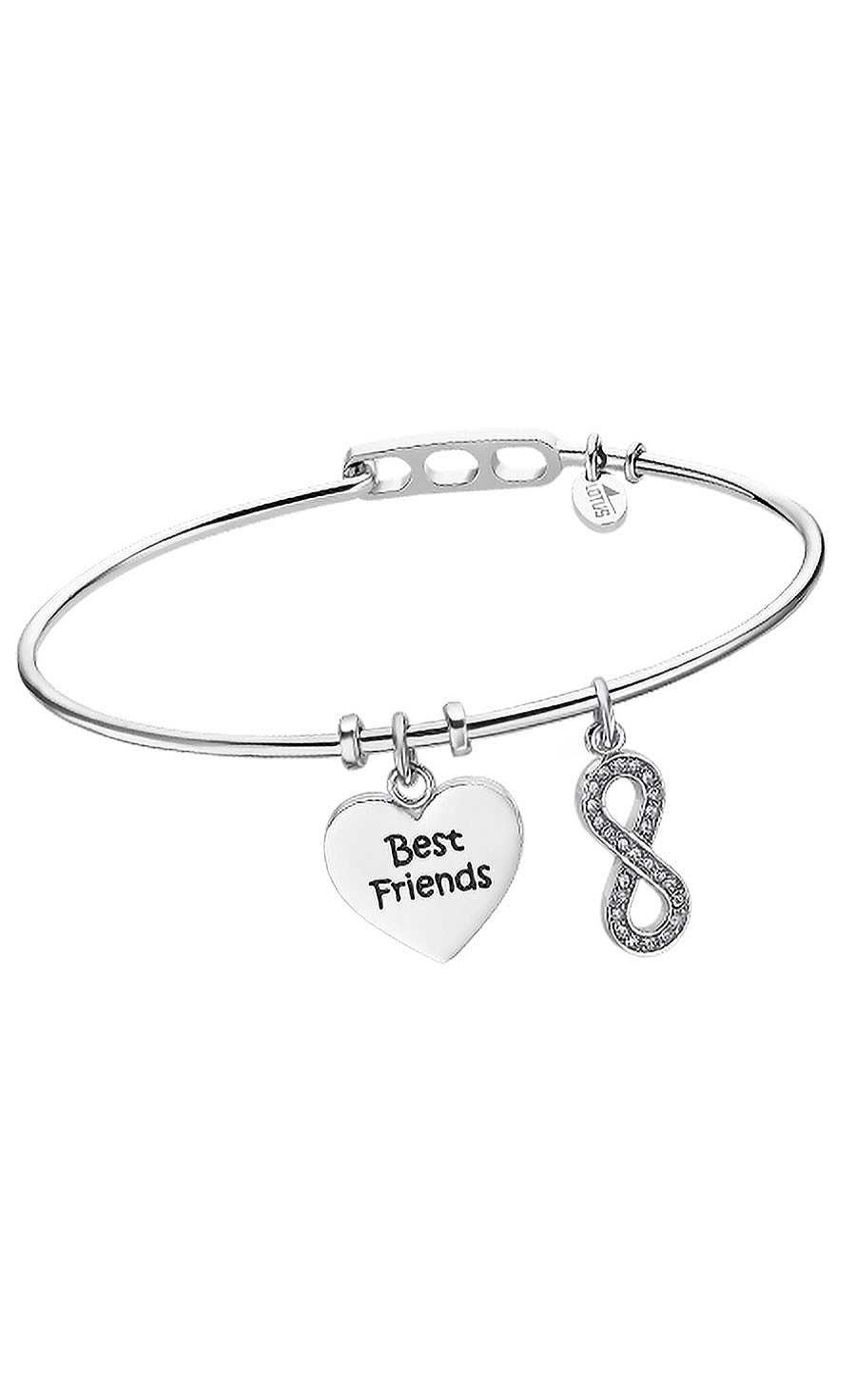 Pulseras Joyeria Antonio Cumplido | Brazalete Lotus "Best Friends" Infinito