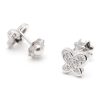 Beb Joyeria Antonio Cumplido | Pendientes Oro Blanco Mariposa Circonitas