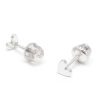 Beb Joyeria Antonio Cumplido | Pendientes Plata Beb Agatha Corazones