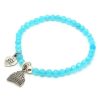 Pulseras Joyeria Antonio Cumplido | Pulsera Plata Peineta Bolas Azules