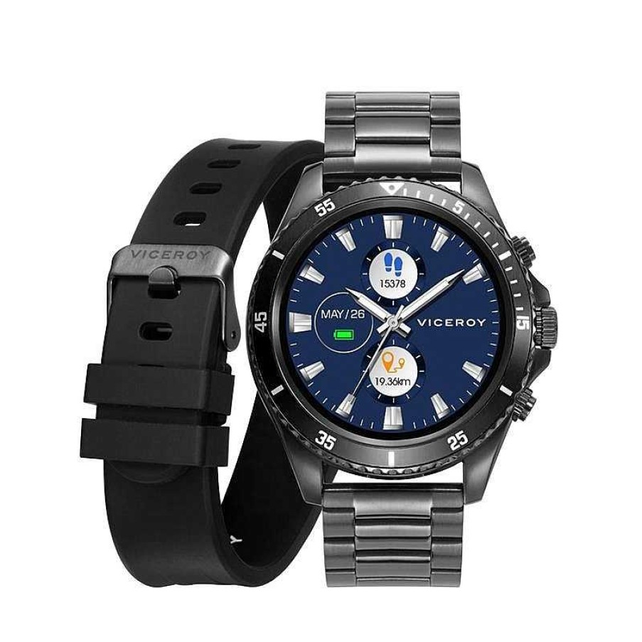 Viceroy Joyeria Antonio Cumplido | Smartwatch Viceroy Smart Pro Acero Negro