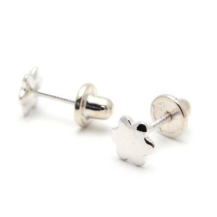 Beb Joyeria Antonio Cumplido | Pendientes Oro Blanco Estrella