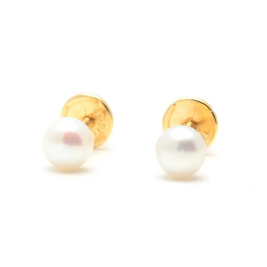 Beb Joyeria Antonio Cumplido | Pendientes Oro Perla