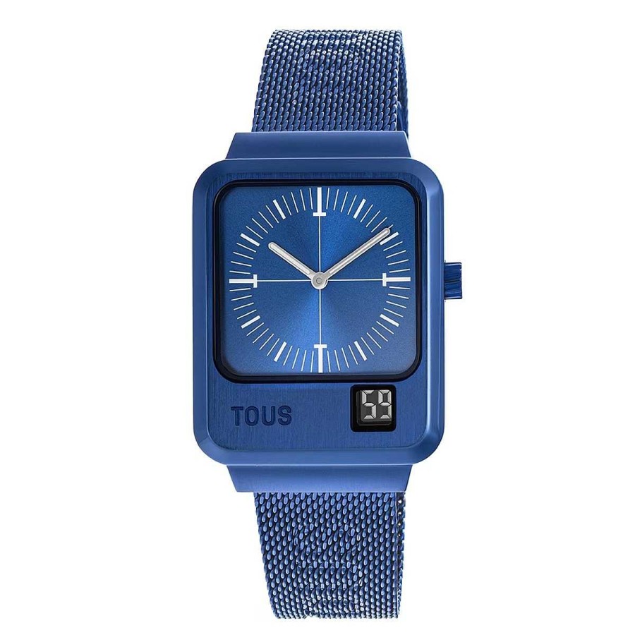 Tous Joyeria Antonio Cumplido | Reloj Tous Anal Gico Y Digital Mars Azul