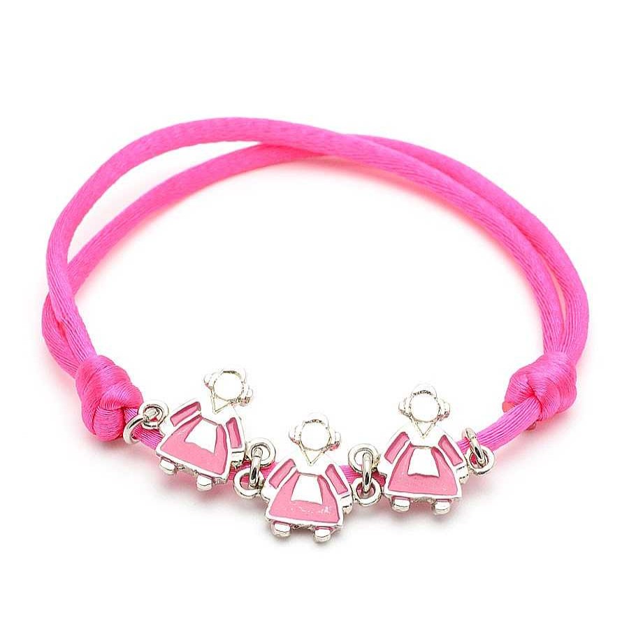 Fallas Joyeria Antonio Cumplido | Pulsera 3 Falleritas Cord N